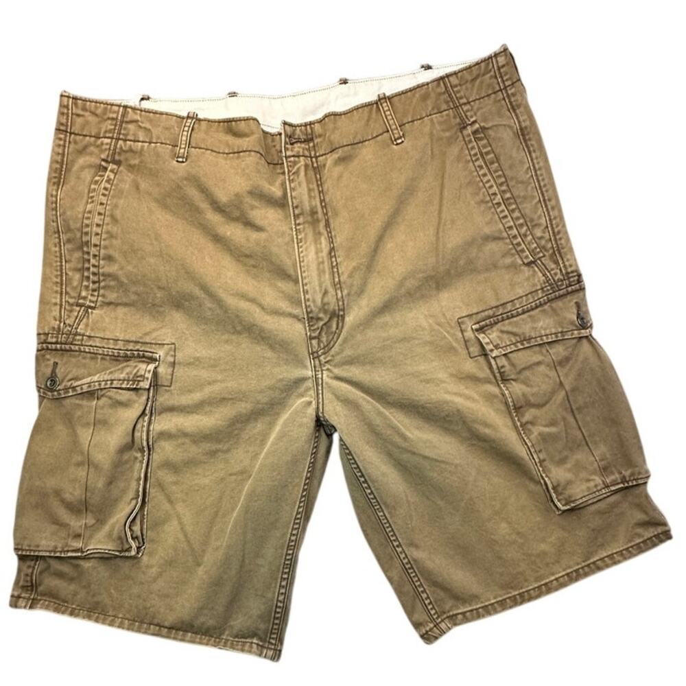 Levi's Cargo Shorts W40 Brown Cotton Multi Pocket Gorpcore Utility Skate Casual